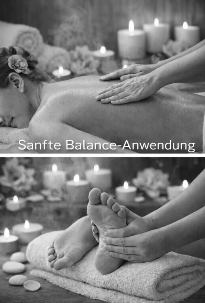 Body-Balance-Anwendung — sanfte Ganzkörpermassage